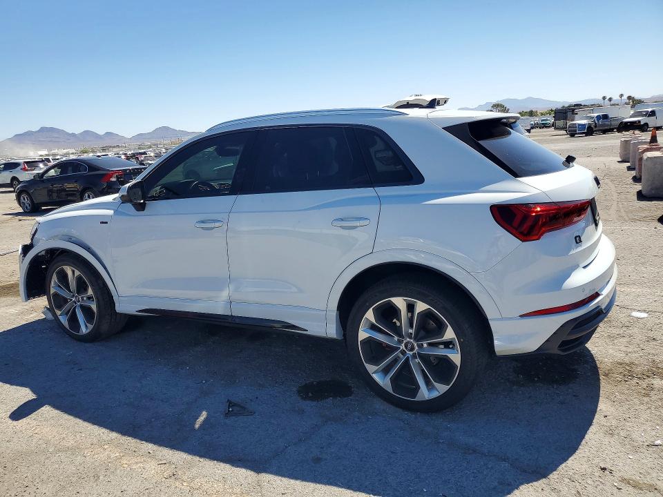 2019 Audi Q3 VIN WA1EECF31K1074836 COPART salvage auction — FRONT END, Ca - Certificate Of Title, sold $7,300 on 2026-07-28 (photo 2)