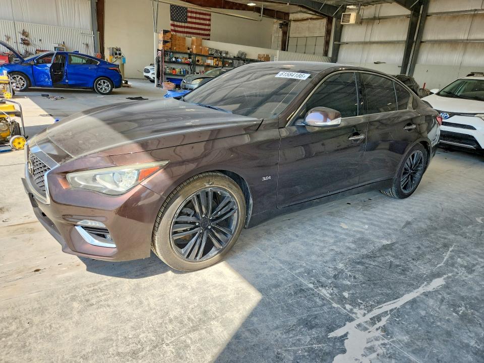 2019 Infiniti Q50 VIN JN1EV7AR4KM550412 COPART salvage auction — MINOR DENT/SCRATCHES, Ne - Cert Of Title-Rebuilt Salvage, sold $2,000 on 2026-07-21 (photo 1)