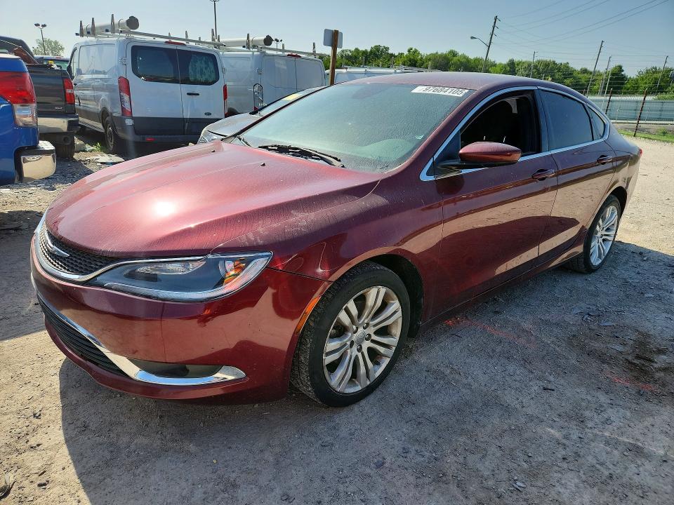 2015 Chrysler 200 VIN 1C3CCCAB3FN651239 COPART salvage auction — SIDE, In - Cert Of Title-Salvage Title, sold $650 on 2026-07-28 (photo 1)