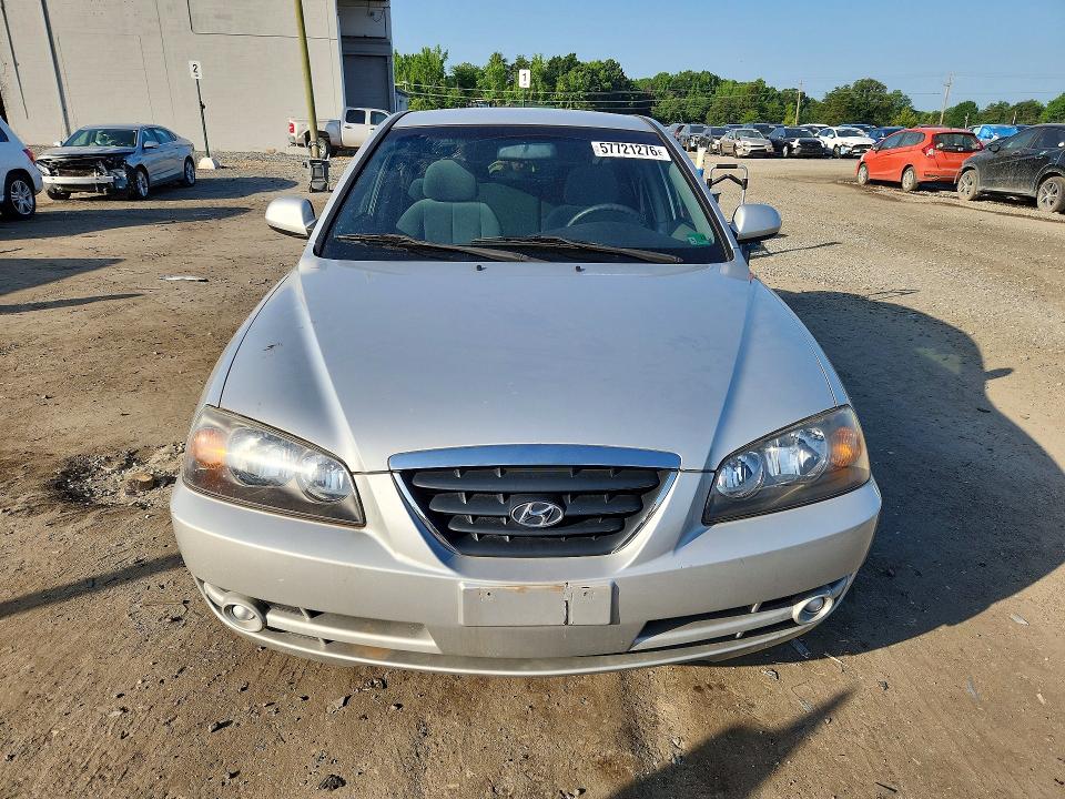 2005 Hyundai Elantra VIN KMHDN46D45U162925 COPART salvage auction — REAR END, Va - Certificate Of Title, sold $1,350 on 2026-07-15 (photo 5)