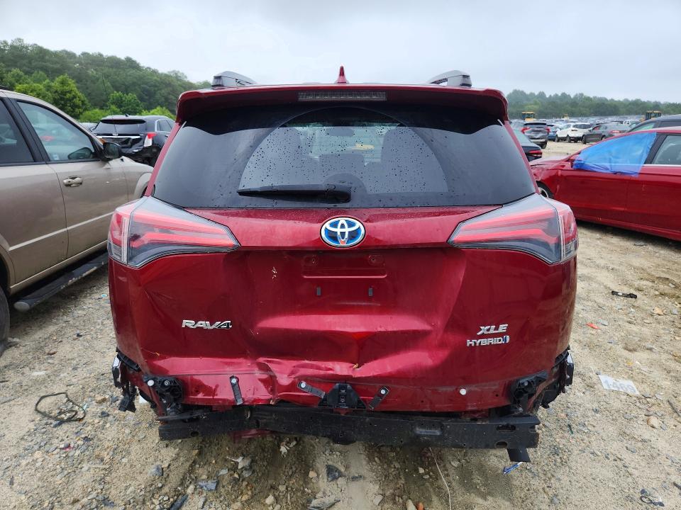 2018 Toyota Rav 4 VIN JTMRJREV7JD215172 COPART salvage auction — REAR END, Md - Cert Of Salvage > 75% Damage, sold $4,200 on 2026-07-14 (photo 6)