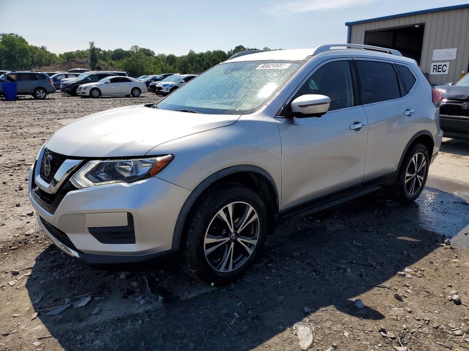 2020 Nissan Rogue VIN JN8AT2MV3LW120927 COPART salvage auction — REAR END, Pa - Certificate Of Salvage, sold $500 on 2026-07-29 (photo 1)