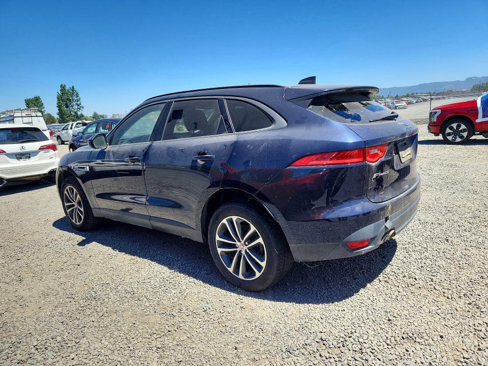 2018 Jaguar F-pace VIN SADCJ2FN7JA279018 COPART salvage auction — MECHANICAL, Ca - Certificate Of Title, sold $250 on 2026-07-28 (photo 2)