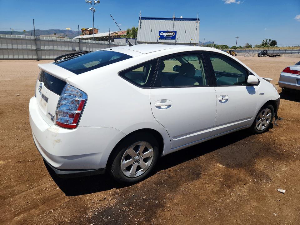 2006 Toyota Prius VIN JTDKB20U767528779 COPART salvage auction — FRONT END, Co - Salvage Title, sold $350 on 2026-07-27 (photo 3)