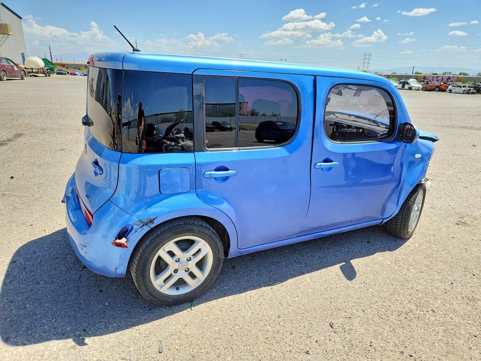 2013 Nissan Cube VIN JN8AZ2KR8DT300377 COPART salvage auction — UNDERCARRIAGE, Az - Cert Of Title - Salvage, sold $450 on 2026-07-17 (photo 3)