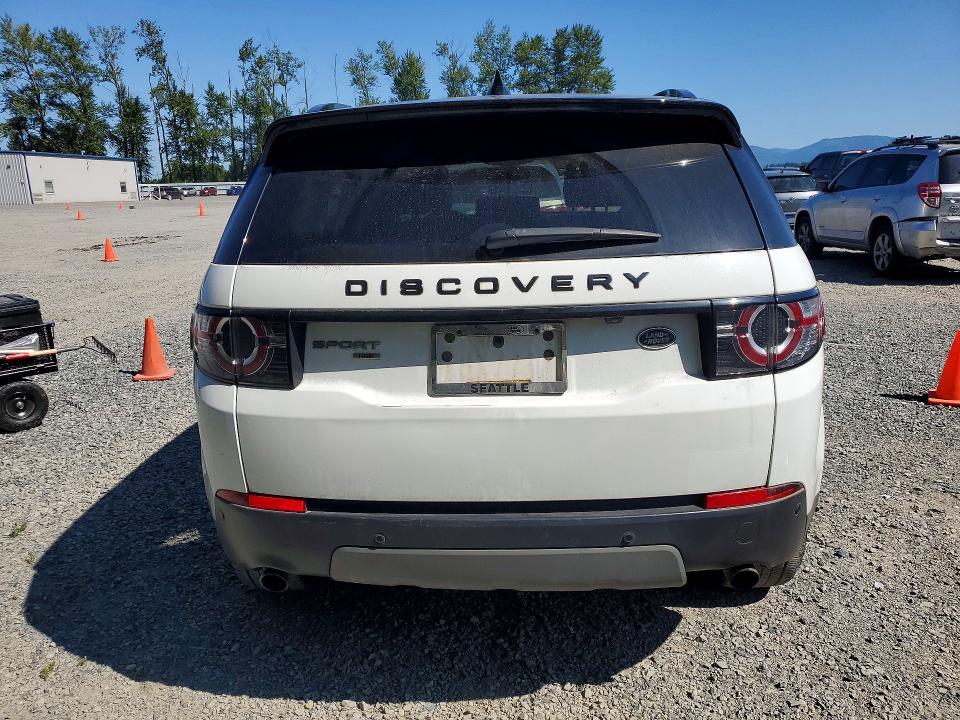 2017 Land rover Discovery sport VIN SALCR2BGXHH715852 COPART salvage auction — FRONT END, WA - BILL OF SALE, sold $3,500 on 2026-07-27 (photo 6)