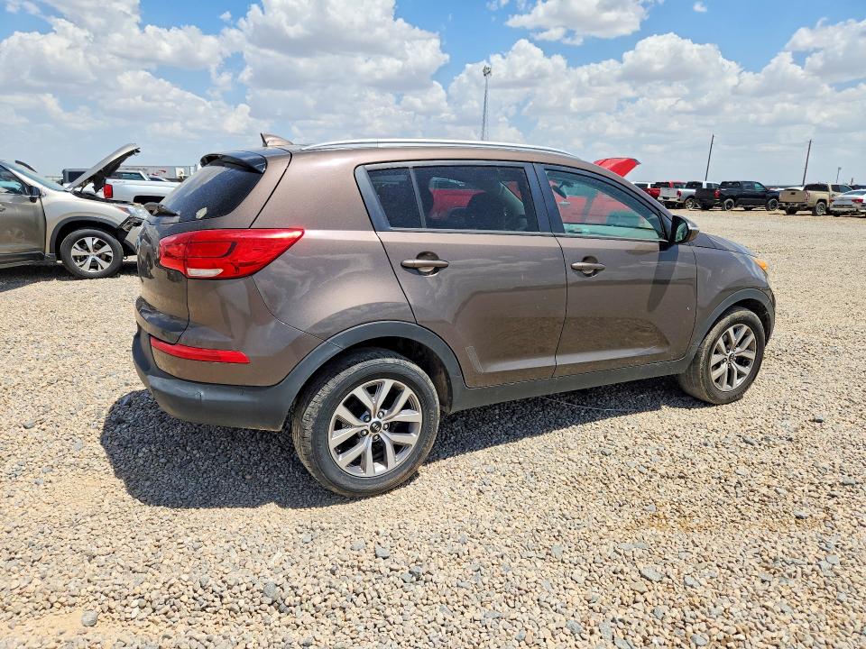 2015 Kia Sportage VIN KNDPB3ACXF7719713 COPART salvage auction — SIDE, KS - CERTIFICATE OF TITLE, sold $90 on 2026-07-28 (photo 3)