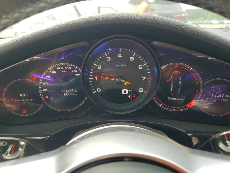 2018 Porsche Panamera VIN WP0AA2A71JL100522 COPART salvage auction — FRONT END, Oh - Cert Of Title-Salvage, sold $17,100 on 2026-08-03 (photo 9)