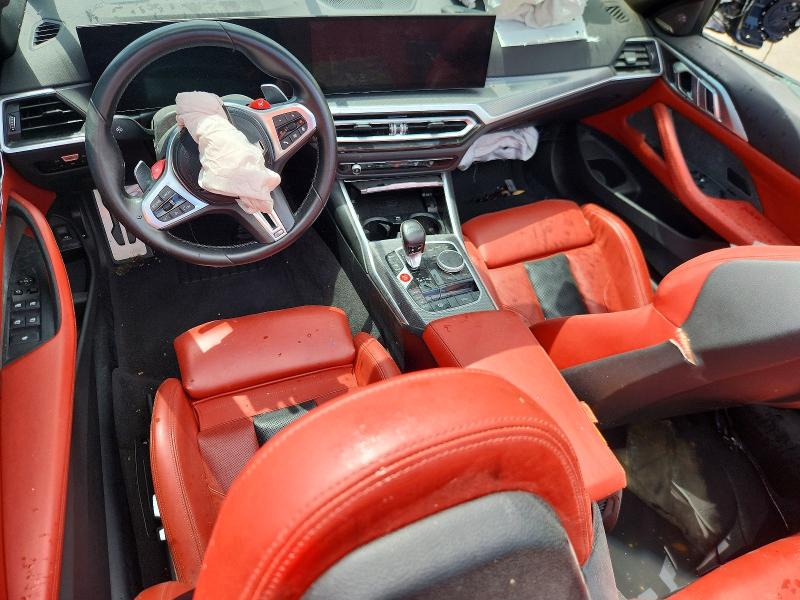 2024 BMW M4 VIN WBS33BA03RCN05324 COPART salvage auction — ROLLOVER, Fl - Certificate Of Title, sold $39,250 on 2026-07-29 (photo 8)