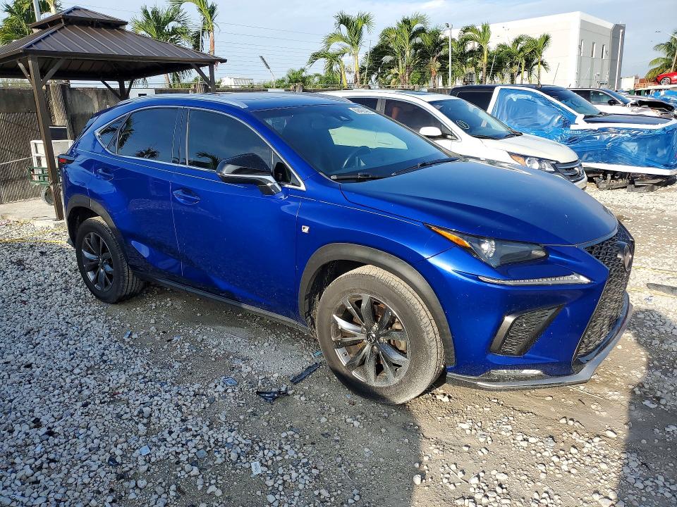 2018 Lexus Nx VIN JTJYARBZ4J2106941 COPART salvage auction — MINOR DENT/SCRATCHES, Fl - Certificate Of Title, sold $2,250 on 2026-07-31 (photo 4)