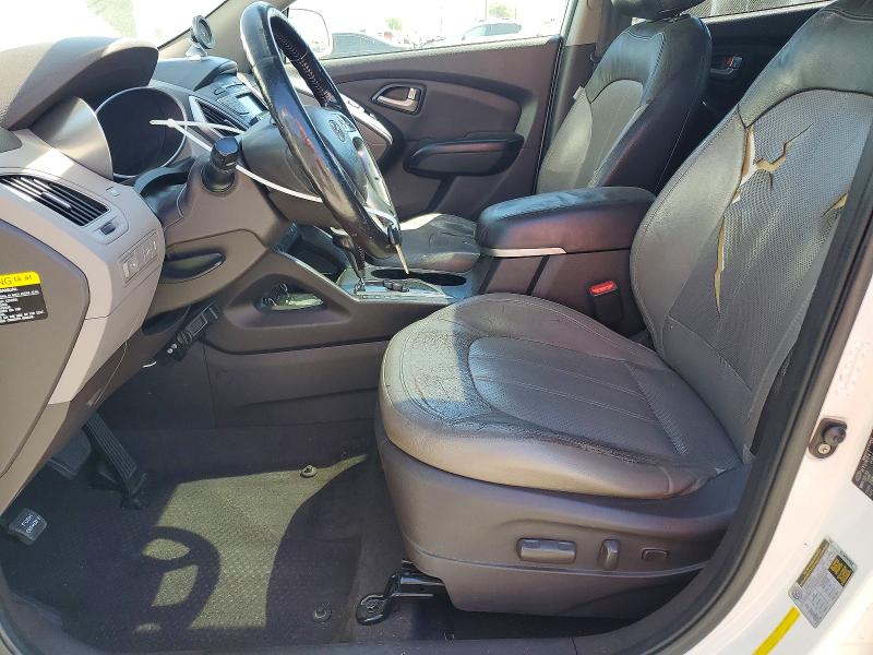 2010 Hyundai Tucson VIN KM8JU3AC5AU085796 COPART salvage auction — REAR END, Ca - Dis/Dlr/Exp Only Clean Title, sold $550 on 2026-07-27 (photo 7)