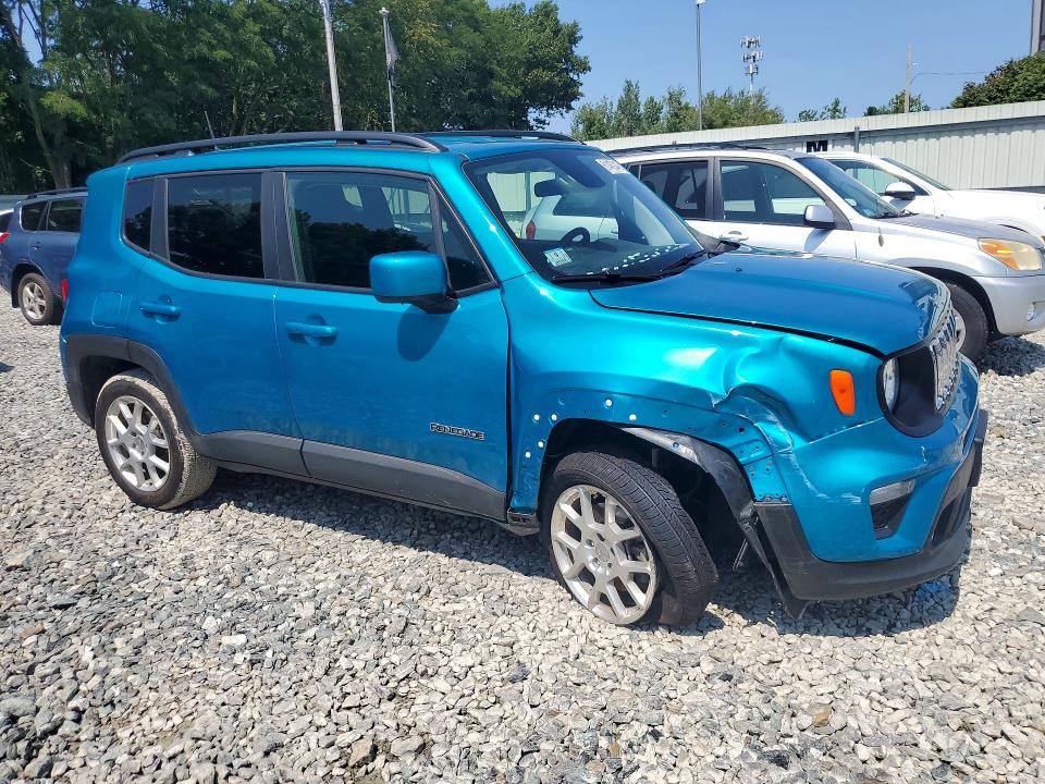 2020 Jeep Renegade VIN ZACNJBBB5LPL56856 COPART salvage auction — FRONT END, Ma - Cert Of Title-Salvage, sold $2,750 on 2026-08-13 (photo 4)
