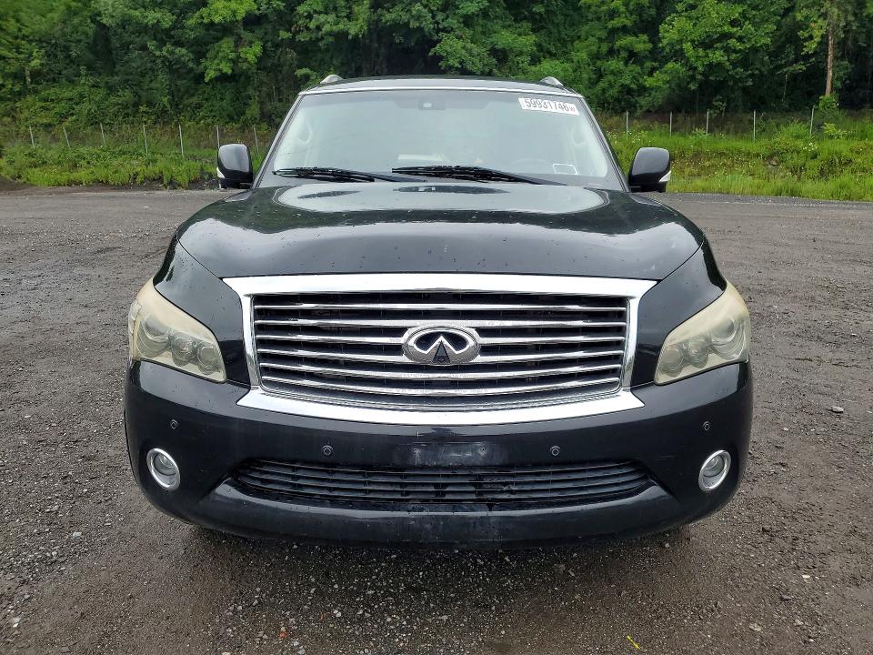 2014 Infiniti VIN JN8AZ2NE0E9069210 COPART salvage auction — MINOR DENT/SCRATCHES, Ny - Certificate Of Title, sold $825 on 2026-07-23 (photo 5)