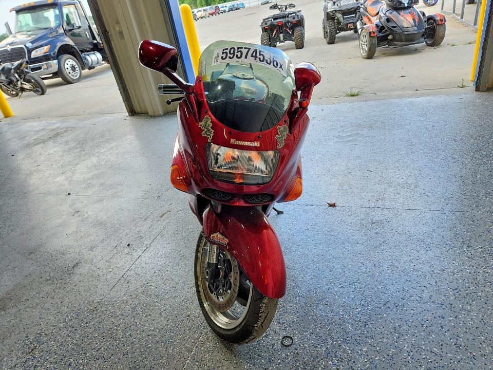 1999 Kawasaki Zx VIN JKAZXBD11XA058358 COPART salvage auction — MECHANICAL, Nc - Dealer Only Clean Title, sold $125 on 2026-07-14 (photo 2)