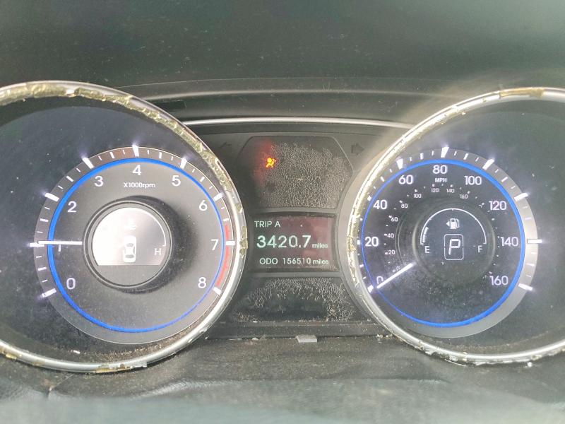 2012 Hyundai Sonata VIN 5NPEC4AC3CH501503 COPART salvage auction — FRONT END, FL - CERTIFICATE OF DESTRUCTION, sold $400 on 2026-07-28 (photo 9)