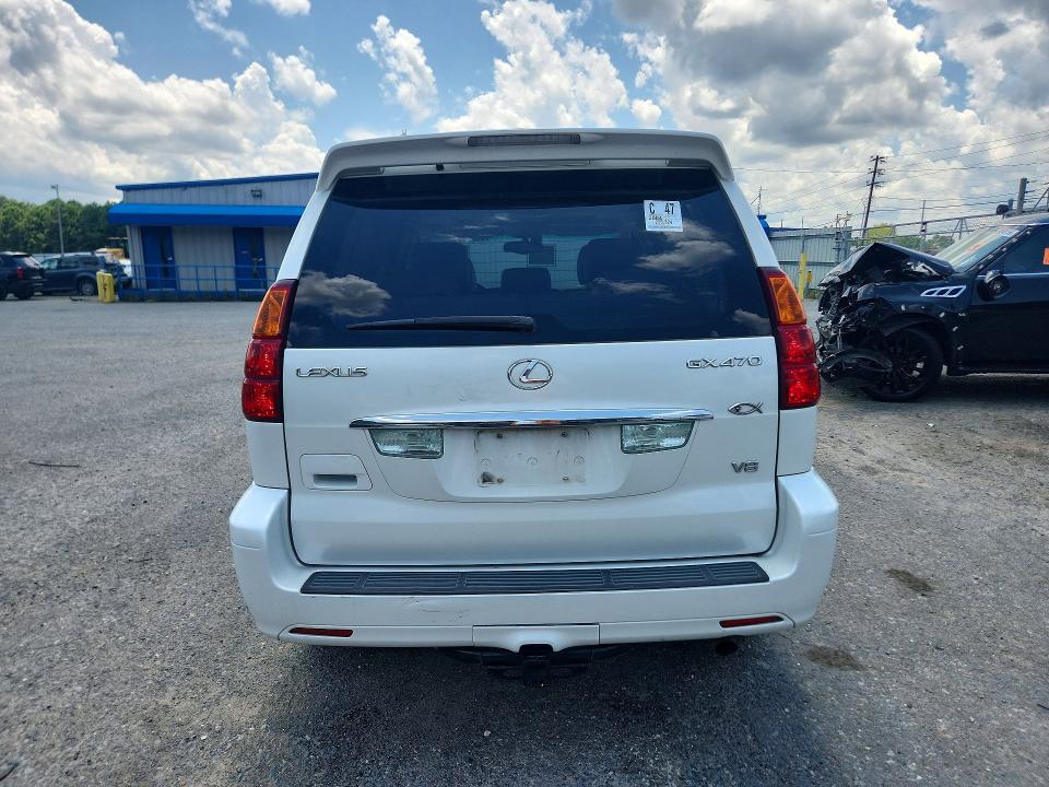 2004 Lexus Gx 470 VIN JTJBT20X440026676 COPART salvage auction — MINOR DENT/SCRATCHES, LA - CERTIFICATE OF TITLE (P), sold $4,800 on 2026-07-27 (photo 6)