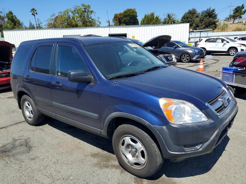 2004 Honda Cr-v VIN JHLRD68414C023686 COPART salvage auction — VANDALISM, Ca - Salvage Certificate, sold $1,750 on 2026-07-24 (photo 4)