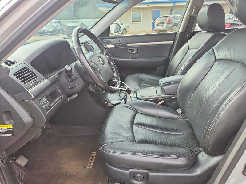 2009 Kia Amanti VIN KNALD225995174135 COPART salvage auction — MINOR DENT/SCRATCHES, NC - SALVAGE CERT-REBUILT, sold $500 on 2026-07-24 (photo 7)