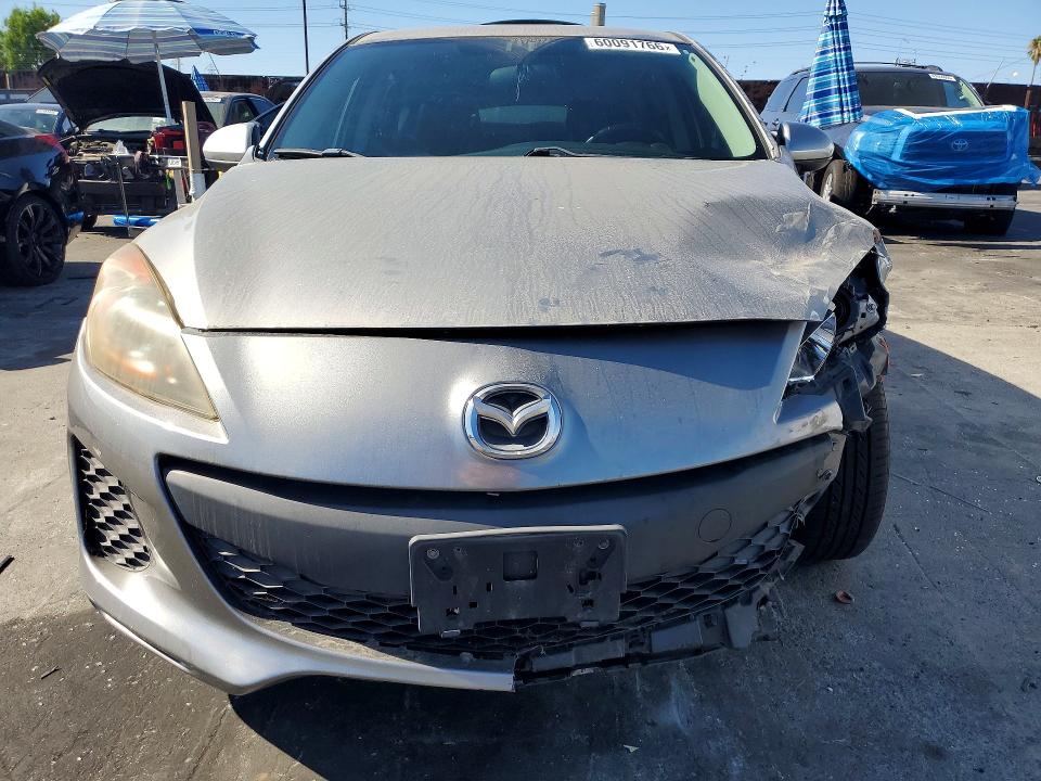 2012 Mazda 3 VIN JM1BL1L83C1653847 COPART salvage auction — FRONT END, CA - SALVAGE CERTIFICATE, sold $250 on 2026-07-22 (photo 5)