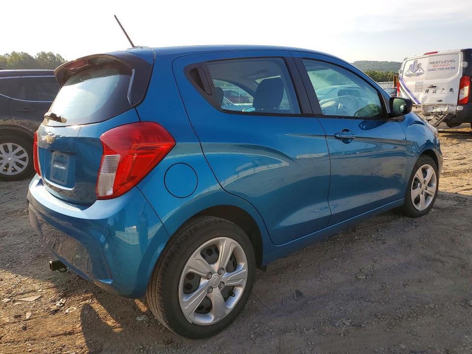 2020 Chevrolet Spark VIN KL8CB6SA1LC470100 COPART salvage auction — FRONT END, Va - Cert Of Title - Salvage, sold $175 on 2026-07-24 (photo 3)