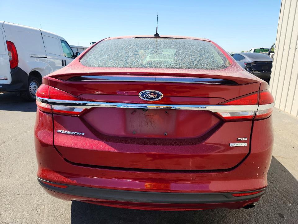 2017 Ford Fusion VIN 3FA6P0HD0HR222178 COPART salvage auction — FRONT END, Ca - Salvage Certificate, sold $1,600 on 2026-07-30 (photo 6)