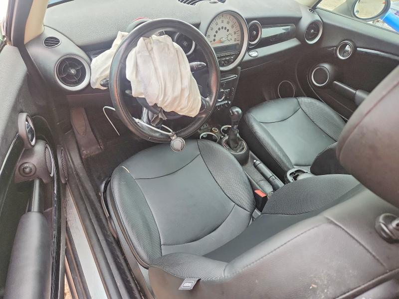 2013 Mini Cooper VIN WMWSU3C58DT549498 COPART salvage auction — FRONT END, Nc - Salvage Certificate Of Title, sold $450 on 2026-08-14 (photo 8)