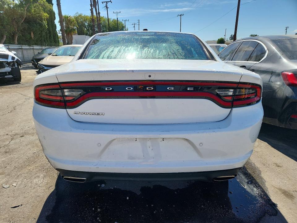 2021 Dodge Charger VIN 2C3CDXBG7MH527205 COPART salvage auction — FRONT END, CA - CERTIFICATE OF TITLE, sold $4,850 on 2026-07-27 (photo 6)