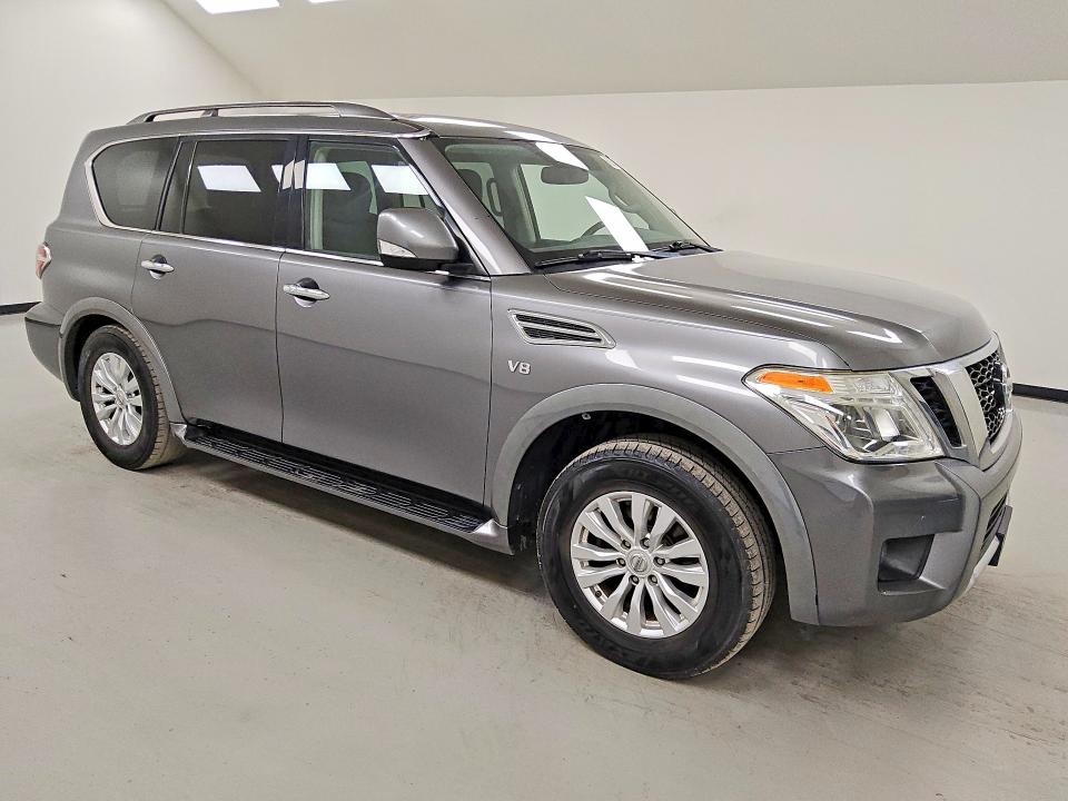 2018 Nissan Armada VIN JN8AY2ND6J9057437 COPART salvage auction — MINOR DENT/SCRATCHES, TX - CERTIFICATE OF TITLE, sold $450 on 2026-07-28 (photo 4)