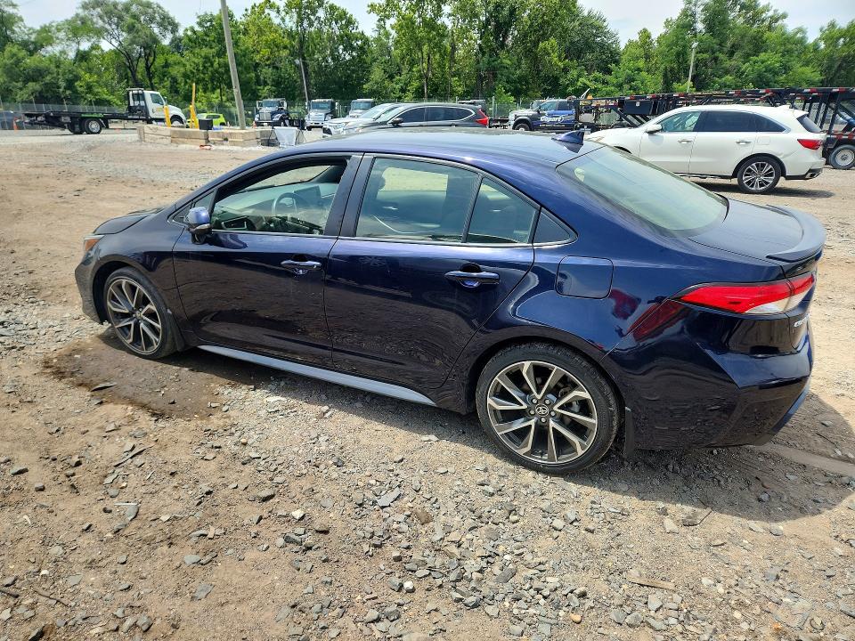 2021 Toyota Corolla VIN JTDS4MCE5MJ070573 COPART salvage auction — MINOR DENT/SCRATCHES, Md - Certificate Of Title, sold $10,000 on 2026-07-31 (photo 2)