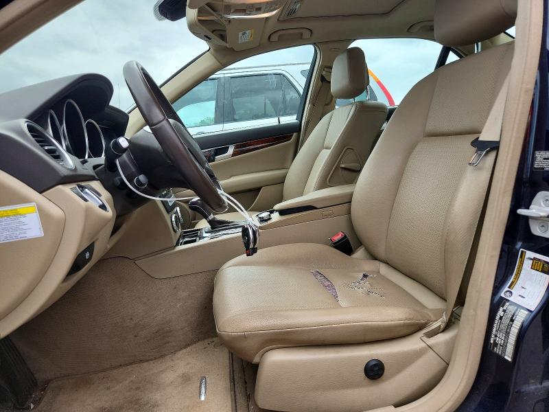 2014 Mercedes-benz VIN WDDGF8AB5EG180978 COPART salvage auction — FRONT END, Pa - Certificate Of Salvage, sold $750 on 2026-07-15 (photo 7)