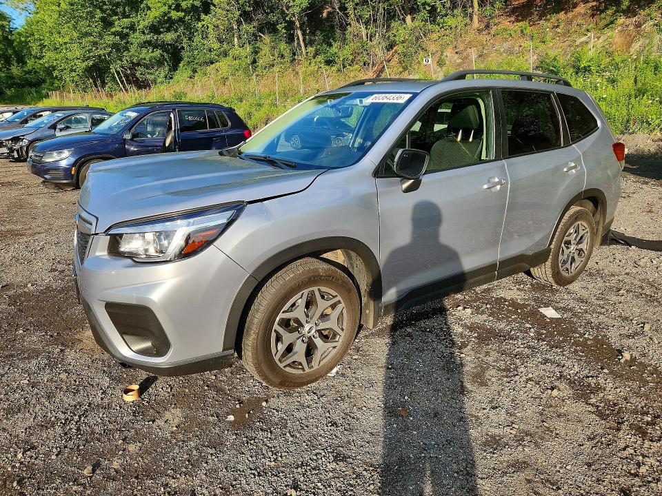 2019 Subaru Forester VIN JF2SKAGC9KH581058 COPART salvage auction — FRONT END, Ny - Mv-907A Salvage Certificate, sold $325 on 2026-07-23 (photo 1)