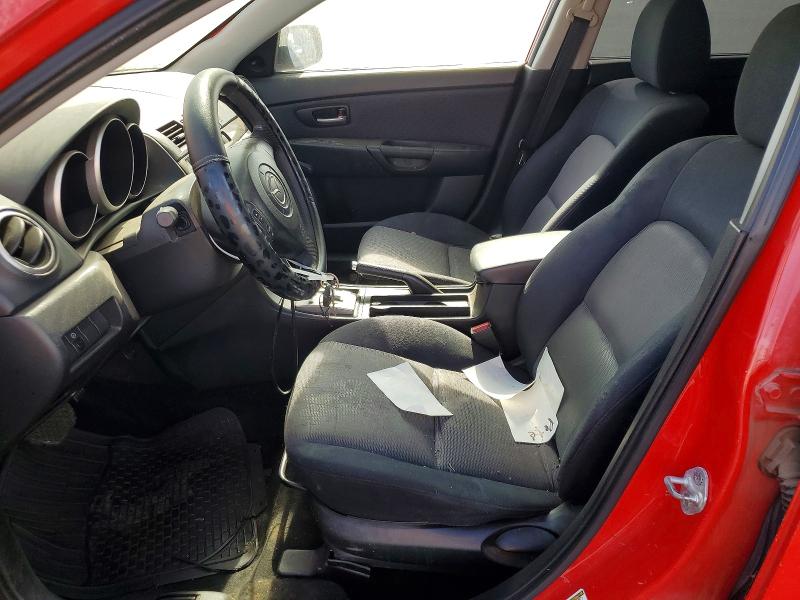 2007 Mazda 3 VIN JM1BK12G271754010 COPART salvage auction — MECHANICAL, Ca - Dis/Dlr/Exp Only Clean Title, sold $450 on 2026-07-09 (photo 7)