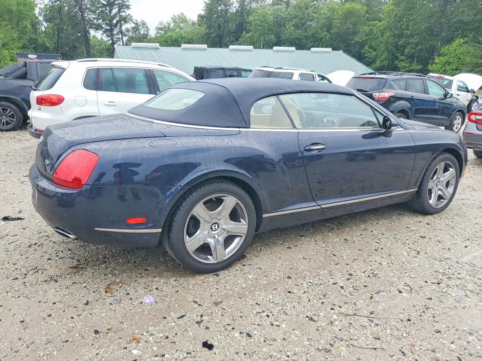 2007 Bentley Continental VIN SCBDR33W07C044133 COPART salvage auction — MINOR DENT/SCRATCHES, MA - CERT OF TITLE-RECONSTRCTD COLL (P), sold $15,300 on 2026-07-18 (photo 3)