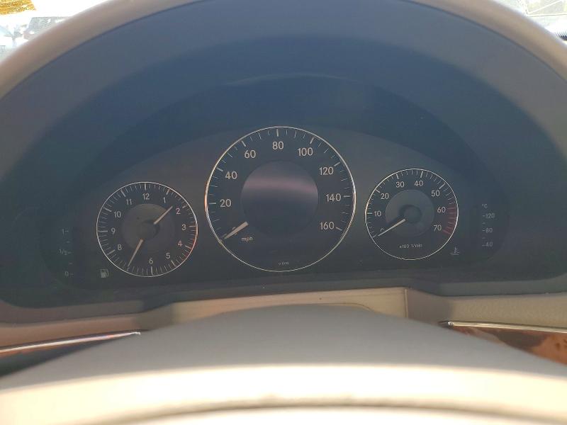 2004 Mercedes-benz E-klasse VIN WDBUF65J34A524813 COPART salvage auction — FRONT END, Ca - Dis/Dlr/Exp Clean W/Salv Hist, sold $250 on 2026-07-13 (photo 9)