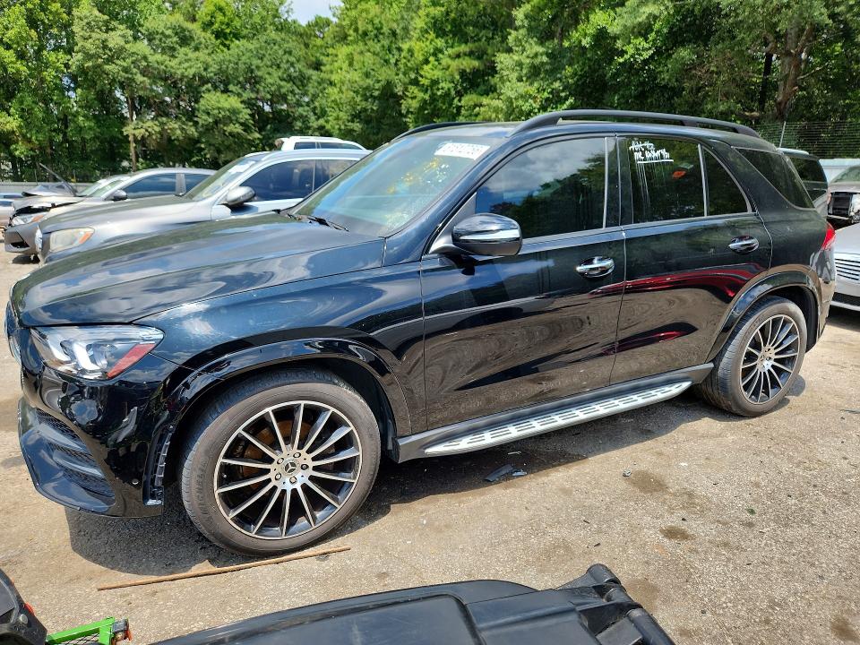 2022 Mercedes-benz Gle VIN 4JGFB4KB3NA732629 COPART salvage auction — MINOR DENT/SCRATCHES, Ga - Certificate Of Title (P), sold $23,700 on 2026-08-19 (photo 1)