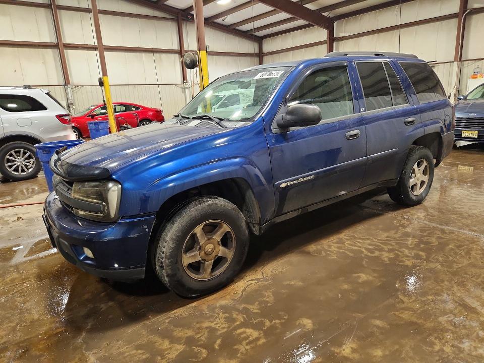 2003 Chevrolet Trailblazer VIN 1GNDT13S532393523 COPART salvage auction — FRONT END, Pa - Certificate Of Salvage, sold $175 on 2026-07-17 (photo 1)