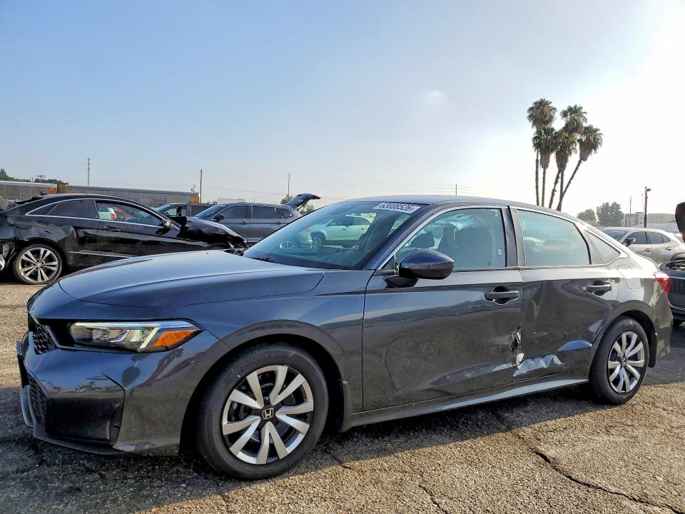 2025 Honda Civic VIN 2HGFE2F23SH566265 — COPART salvage auction photo