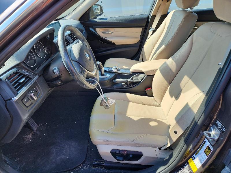 2014 BMW 3er VIN WBA3G7C50EF186259 COPART salvage auction — FRONT END, On - Permit No Brand - Unfit, sold $425 on 2026-07-23 (photo 7)