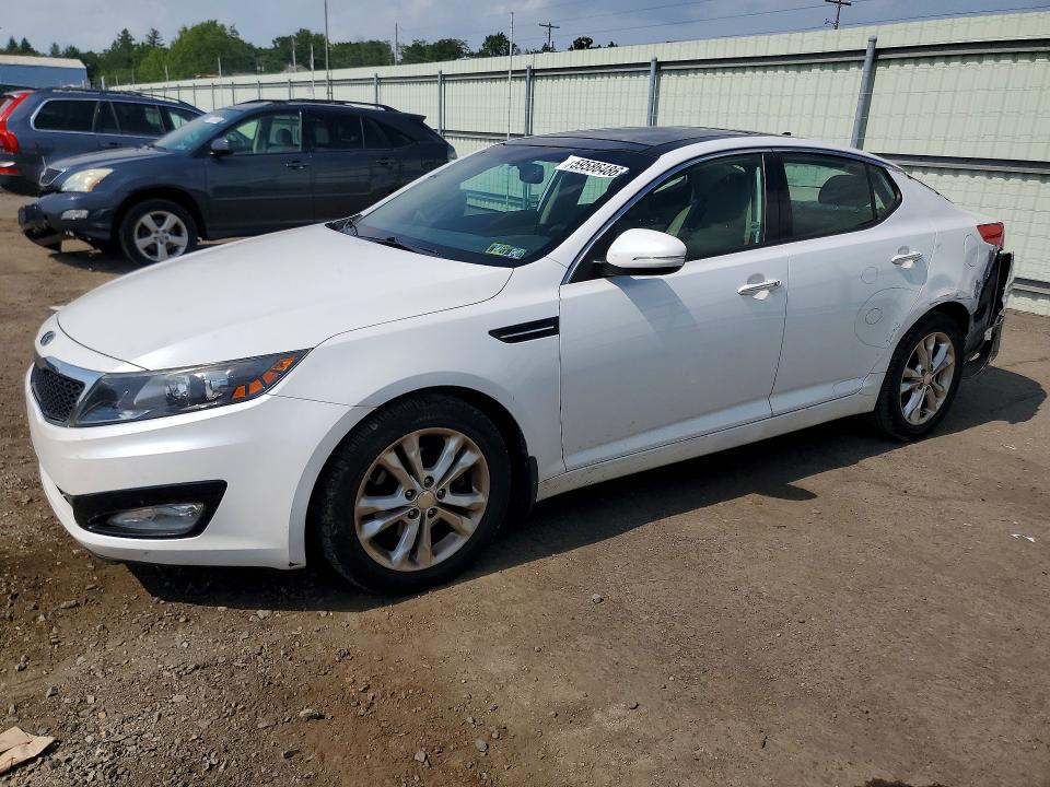 2012 Kia Optima VIN 5XXGN4A76CG041142 COPART salvage auction — REAR END, Pa - Certificate Of Salvage, sold $1,250 on 2026-07-17 (photo 1)