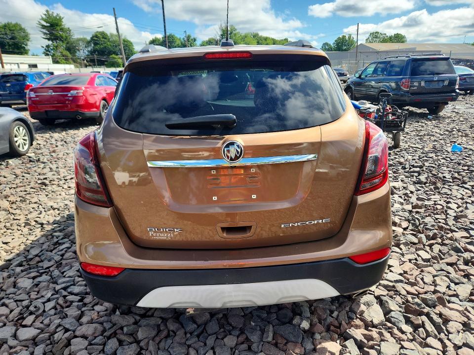 2017 Buick Encore VIN KL4CJCSBXHB162559 COPART salvage auction — FRONT END, PA - CERTIFICATE OF SALVAGE, sold $1,500 on 2026-07-27 (photo 6)