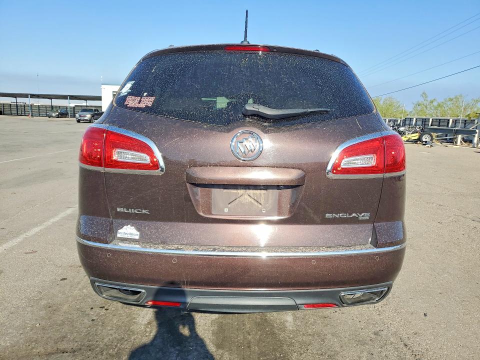 2017 Buick Enclave VIN 5GAKVCKD0HJ118083 COPART salvage auction — FRONT END, Nm - Cert Of Title-Salvage, sold $850 on 2026-07-31 (photo 6)