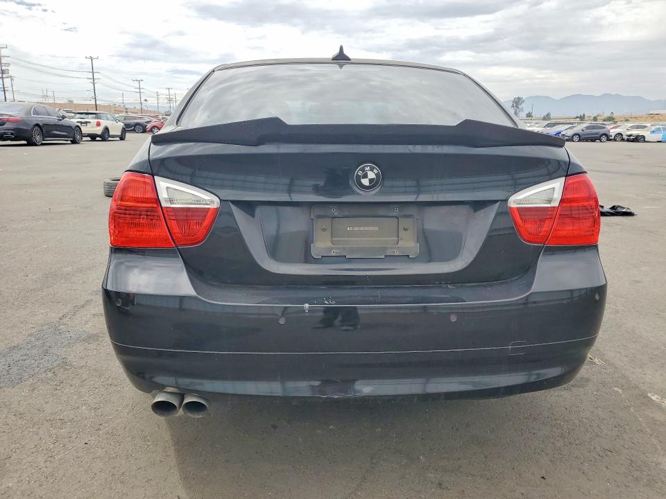 2008 BMW 3er VIN WBAVC53528FZ89474 COPART salvage auction — FRONT END, Ca - Salvage Certificate, sold $500 on 2026-08-03 (photo 6)