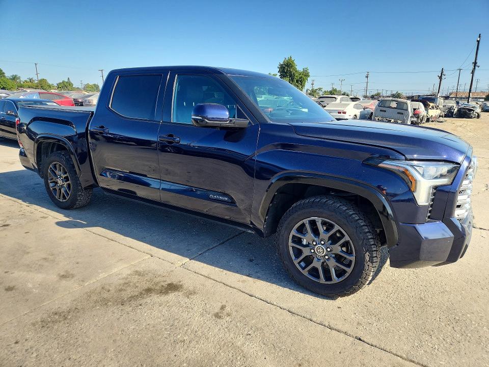 2023 Toyota Tundra VIN 5TFNA5DB7PX106863 COPART salvage auction — FRONT END, Ca - Salvage Certificate, sold $27,500 on 2026-07-20 (photo 4)