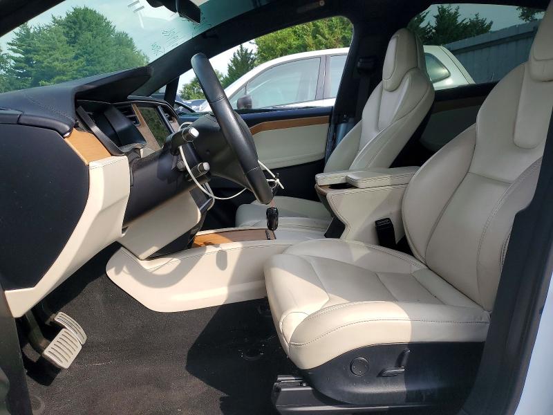 2019 Tesla Model x VIN 5YJXCBE4XKF200269 COPART salvage auction — SIDE, Md - Cert Of Salvage < 75% Damage, sold $2,350 on 2026-07-27 (photo 7)