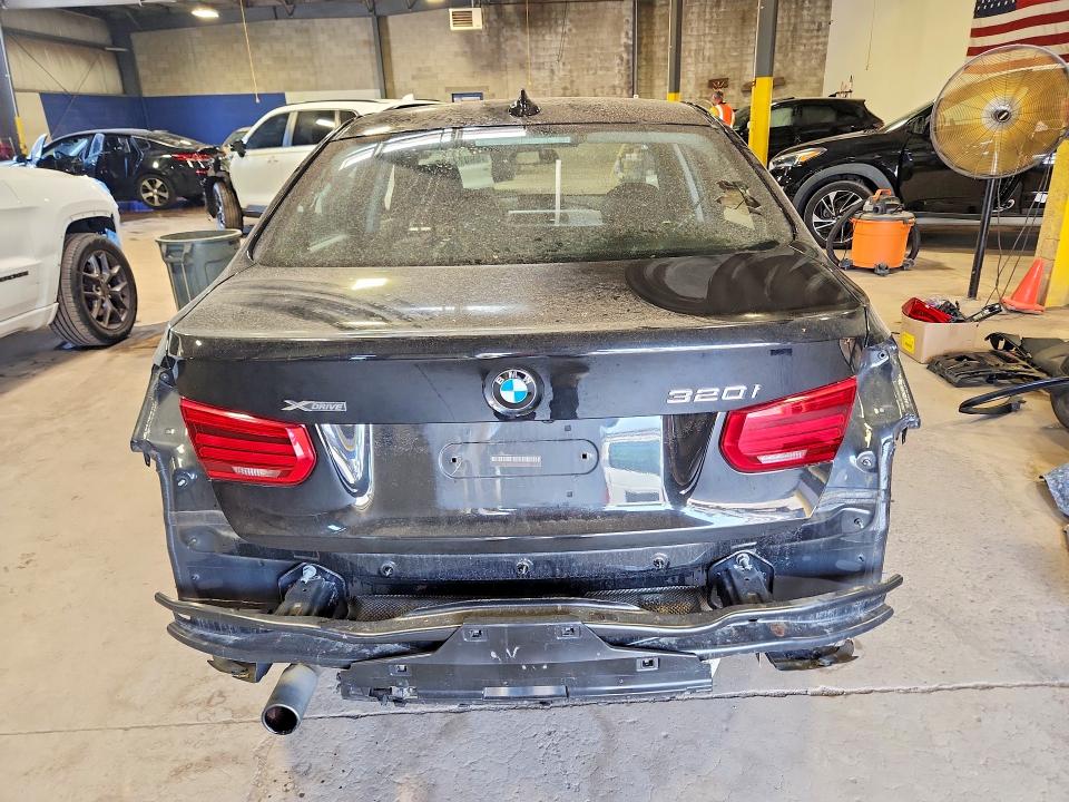 2017 BMW 3er VIN WBA8E5G36HNU45257 COPART salvage auction — REAR END, Pa - Certificate Of Salvage, sold $2,800 on 2026-07-13 (photo 6)