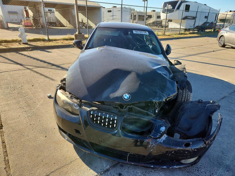 2010 BMW 3 series VIN WBAWV1C57AP123728 COPART salvage auction — FRONT END, CA - SALVAGE CERTIFICATE, sold $150 on 2026-08-03 (photo 5)