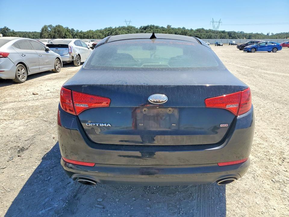 2013 Kia Optima VIN 5XXGM4A77DG230581 COPART salvage auction — FRONT END, Ca - Salvage Certificate, sold $550 on 2026-07-24 (photo 6)