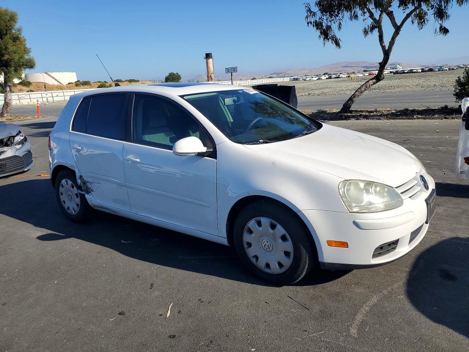 2009 Volkswagen Rabbit VIN WVWDB71K89W130705 COPART salvage auction — SIDE, Ca - Salvage Certificate, sold $450 on 2026-07-29 (photo 4)