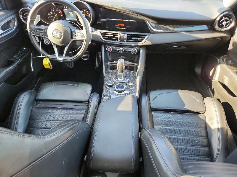 2019 Alfa romeo Giulia VIN ZARFAMBN8K7606878 COPART salvage auction — REAR END, Ca - Salvage Certificate, sold $7,600 on 2026-08-27 (photo 8)