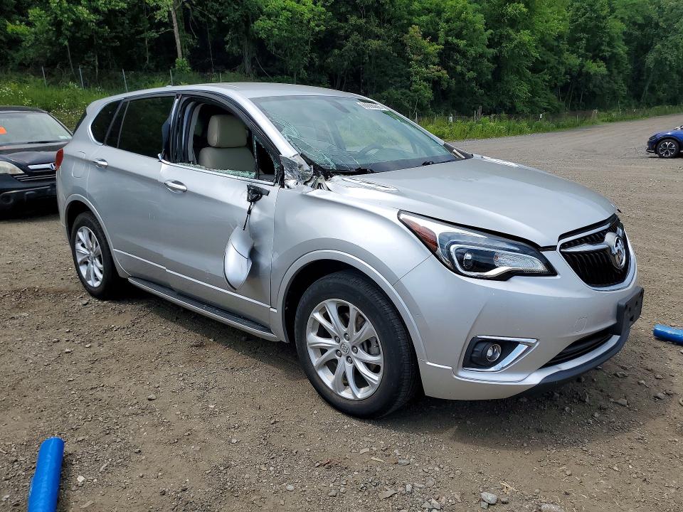 2019 Buick Envision VIN LRBFX1SA6KD025707 COPART salvage auction — SIDE, Ny - Mv-907A Salvage Certificate, sold $350 on 2026-07-21 (photo 4)